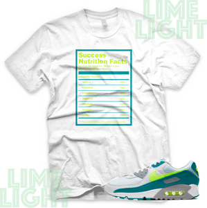 Air Max 90 Spruce Lime "The Game" Air Max 90 Teal Green Sneaker Match Shirt