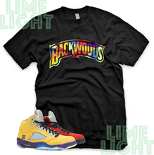 Load image into Gallery viewer, Air Jordan 5 What The &quot;Backwoods&quot; Air Jordan 5s Retro | Sneaker Match Tee Shirts
