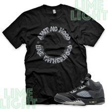 Load image into Gallery viewer, Jordan 5 Anthracite &quot;Fatherhood&quot; Nike Air Jordan 5 Sneaker Match Shirt Tee
