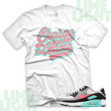 Load image into Gallery viewer, Air Max 90 G &quot;The Game&quot; Nike Air Max 90 Hot Punch/Aurora Sneaker Match Shirt Tee
