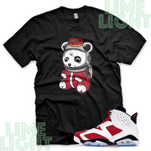 Load image into Gallery viewer, Air Jordan 6 Carmine &quot;Astro Panda&quot; Nike Air Jordan 6 Sneaker Match Tee Shirt
