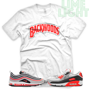 Radiant Red/ Infrared "Backwoods" Airmax 90/97 | Nike Match Tee | Sneaker Shirts