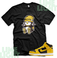 Load image into Gallery viewer, Varsity Maize Nike Dunk Highs &quot;Penguin&quot; Nike Dunk High Sneaker Match Shirt
