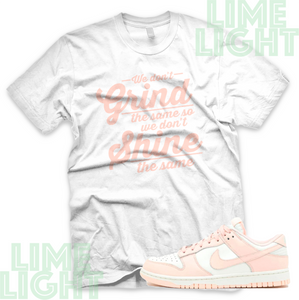 Dunk Low Orange Pearl "Grind & Shine" Nike Dunk Low Sneaker Match Shirt Tees