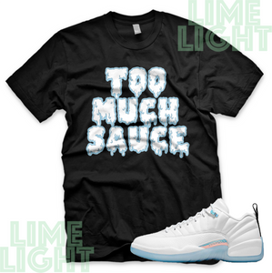 Jordan 12 Easter 2021 "Too Much Sauce" Nike Air Jordan 12 Sneaker Match Shirt