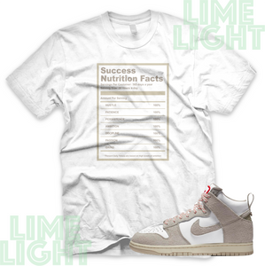 Dunk High Light Orewood "Success" Nike Dunk High Orewood Sneaker Match Shirt