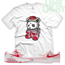 Load image into Gallery viewer, Valentines Day Nike Air Max 90 Air Force 1 &quot;Astro Panda&quot; Sneaker Match Shirt
