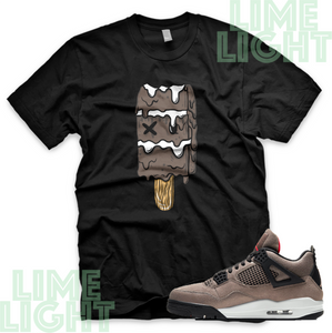 Nike Air Jordan 4 Taupe Haze "Popsicle" Jordan 4 Sneaker Match Shirts Tees