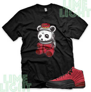 Jordan 12 Reverse Flu Game "Astro Panda" Air Jordan 12 Sneaker Match Shirt Tees