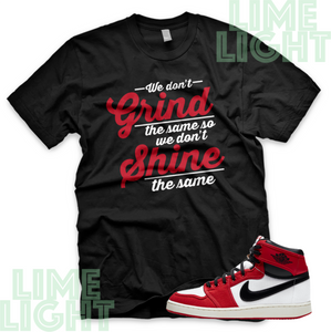 Air Jordan 1 KO Chicago "Grind Shine" Nike AJ1 Chicago Sneaker Match Shirt Tee