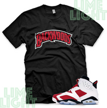 Load image into Gallery viewer, Air Jordan 6 Carmine &quot;Backwoods&quot; Nike Air Jordan 6 Sneaker Match Tee Shirt
