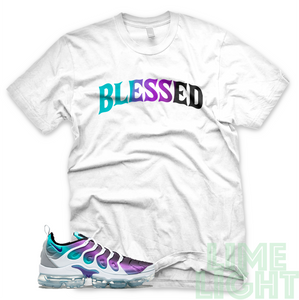 Grape "Blessed Arch" Nike Vapormax Plus Black/ White Sneaker Match Tees T-Shirts