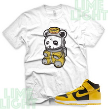 Load image into Gallery viewer, Varsity Maize Nike Dunk Highs &quot;Astro Panda&quot; Nike Dunk High Sneaker Match Shirt
