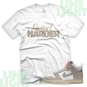 Dunk High Light Orewood "Grind Harder"Nike Dunk High Orewood Sneaker Match Shirt