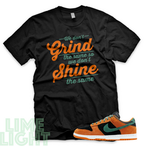 Ceramic "Grind & Shine" Nike Dunk Low | Sneaker Match T-Shirts | Dunk Low Tees
