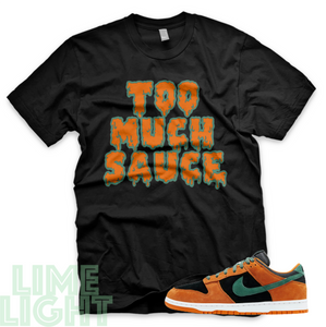 Ceramic "Too Much Sauce" Nike Dunk Low | Sneaker Match T-Shirts | Dunk Low Tees