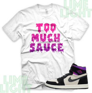 Jordan 1 Zoom Comfort PSG "Sauce" Nike Air Jordan 1 Sneaker Match Shirt Tee