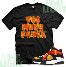 Load image into Gallery viewer, Nike Air Raid Raygun &quot;Too Much Sauce&quot; Air Raid Raygun Sneaker Match Shirts Tee

