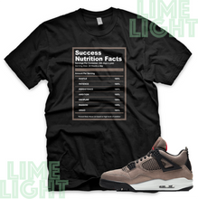 Load image into Gallery viewer, Nike Air Jordan 4 Taupe Haze &quot;Success Facts&quot; Jordan 4 Sneaker Match Shirts Tees
