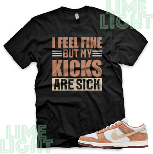 Dunk Low Medium Curry "Sick Kick" Nike Dunk Low Medium Curry Sneaker Match Shirt