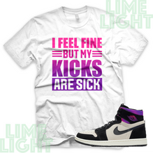 Load image into Gallery viewer, Jordan 1 Zoom Comfort PSG &quot;Sick Kicks&quot; Nike Air Jordan 1 Sneaker Match Shirt Tee
