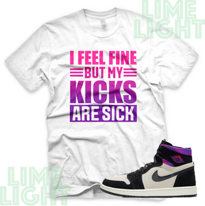 Jordan 1 Zoom Comfort PSG "Sick Kicks" Nike Air Jordan 1 Sneaker Match Shirt Tee