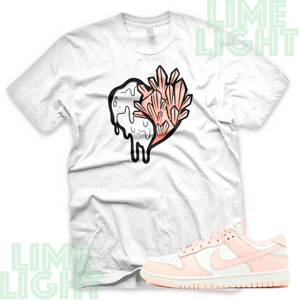 Dunk Low Orange Pearl "Heartless" Nike Dunk Low Sneaker Match Shirt Tees