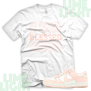 Dunk Low Orange Pearl "Blessed7" Nike Dunk Low Sneaker Match Shirt Tees
