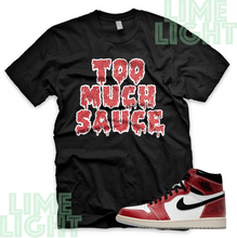 Load image into Gallery viewer, Air Jordan 1 Trophy Room &quot;Sauce&quot; Nike Air Jordan 1 Sneaker Match Shirt
