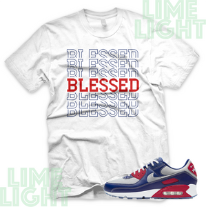 Nike Air Max 90 Pirate Radio "Blessed7" Airmax 90 Sneaker Match Shirts Tees