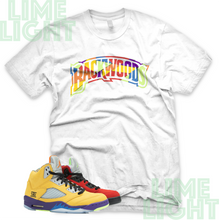 Load image into Gallery viewer, Air Jordan 5 What The &quot;Backwoods&quot; Air Jordan 5s Retro | Sneaker Match Tee Shirts
