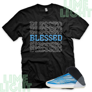 Yeezy Quantum Frozen Blue "Blessed7" Yeezy Quantum Sneaker Match Shirt Tees