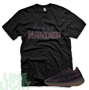 Onyx "Grind Harder " Yeezy Boost 380 | Sneaker Match T-Shirts | Yeezy Tee