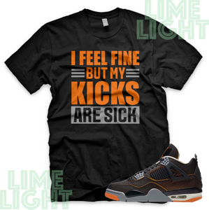 Nike Air Jordan 4 Starfish "Sick Kicks" Air Jordan 4 Sneaker Match T-Shirts