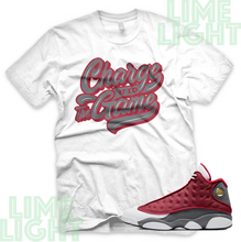 Load image into Gallery viewer, Air Jordan 13 Red Flint &quot;The Game&quot; Nike Air Jordan 13 Sneaker Match Shirt Tee
