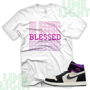 Jordan 1 Zoom Comfort PSG "Blessed7" Nike Air Jordan 1 Sneaker Match Shirt Tee