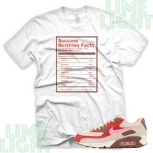 Load image into Gallery viewer, Air Max 90 Bacon &quot;Success Facts&quot; Nike Air Max 90 Sneaker Match Shirt Tee
