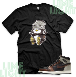 Air Jordan 1 Rust Shadow "Penguin" Nike AJ1 Jordans Sneaker Match Shirt Tee