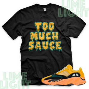 Yeezy Boost 700 Sun "Too Much Sauce" Yeezy Boost 700 Sun Sneaker Match Shirts