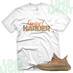 Sand Taupe "Grind Hard" Yeezy Eliada | Sneaker Match Shirts | Nike Match Tees