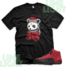 Load image into Gallery viewer, Jordan 12 Reverse Flu Game &quot;Astro Panda&quot; Air Jordan 12 Sneaker Match Shirt Tees
