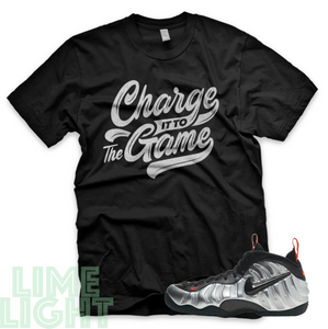 Halloween "Charge It To The Game" Nike Foamposite One Pro Black or White Sneaker Match Shirt