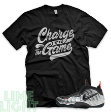 Load image into Gallery viewer, Halloween &quot;Charge It To The Game&quot; Nike Foamposite One Pro Black or White Sneaker Match Shirt
