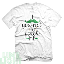 Load image into Gallery viewer, White &quot;I MUSTACHE YOU ...&quot; St. Patrick&#39;s Day T-Shirt
