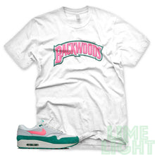 Load image into Gallery viewer, Watermelon &quot;BACKWOODS&quot; Air Max 1 White Sneaker T-Shirt
