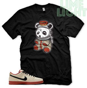 Nike SB Dunk Low Muslin "ASTRO PANDA" Black Sneaker T-Shirt