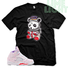 Load image into Gallery viewer, Air Jordan 5 GS Easter &quot;ASTRO PANDA&quot; Black Sneaker T-Shirt
