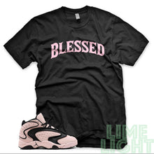 Load image into Gallery viewer, Air Jordan OG Barely Rose &quot;BW BLESSED&quot; Black Sneaker T-Shirt
