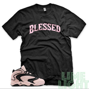 Air Jordan OG Barely Rose "BW BLESSED" Black Sneaker T-Shirt