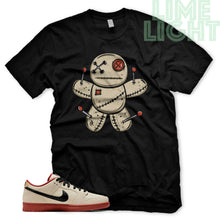 Load image into Gallery viewer, Nike SB Dunk Low Muslin &quot;VOODOO DAN&quot; Black Sneaker T-Shirt
